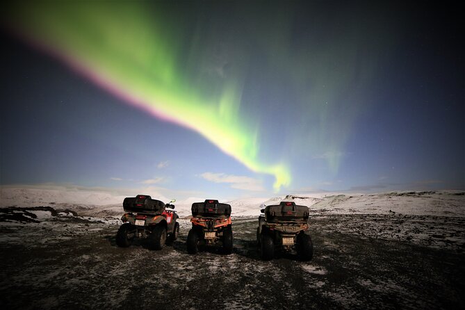 Northern Lights ATV Quad Adventure from Reykjavik - Hafravatn Lake, mountain views, and the aurora hunt