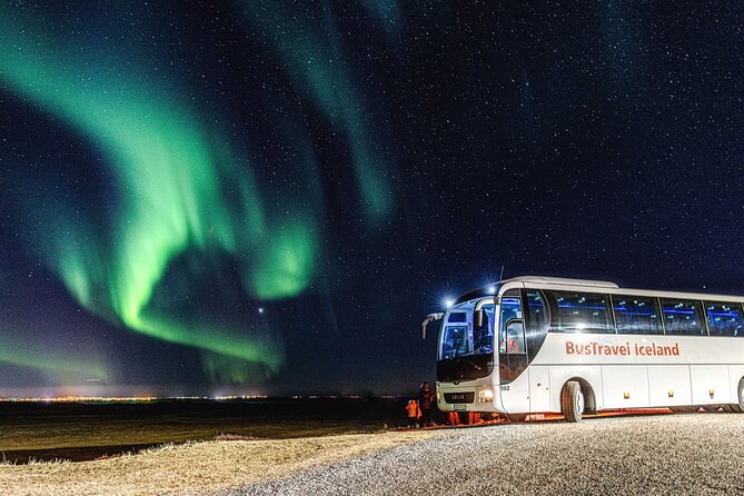 Northern Lights Bus Tour from Reykjavik with Hot Chocolate - Leaving Reykjavik for darker skies