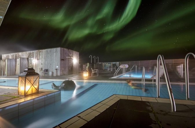 Northern Lights & Geothermal Baths Adventure - Three warm pools beside Lake Laugarvatn