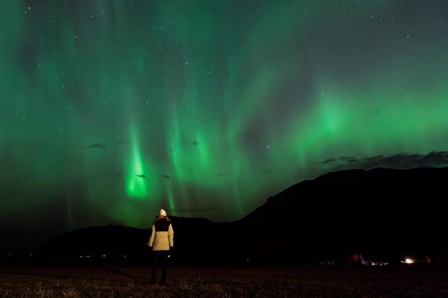 Northern Lights in Mini Bus, Photos, Hot Cocoa and Pastries - Leaving Reykjavik’s Glow Behind