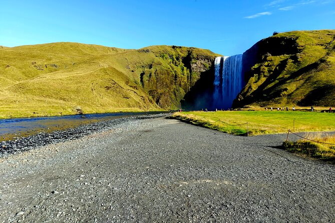 One-Day Tour: Private South Coast with Diamond Beach Adventure - Seljalandsfoss: a quick look behind the water