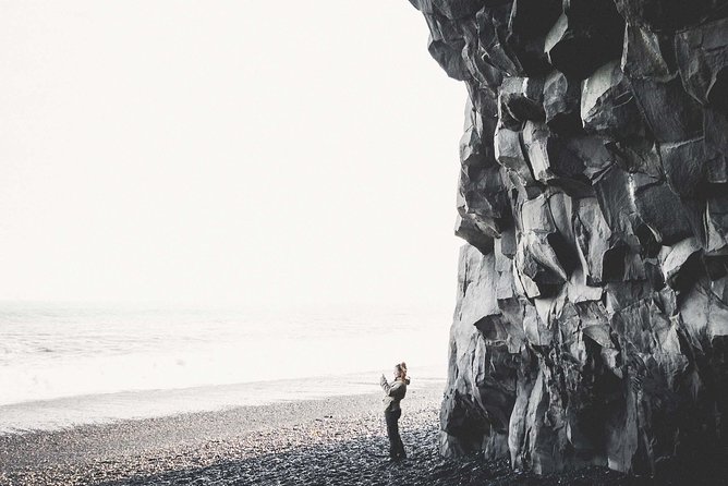 Private 2-Day Glacier Lagoon, Ice Cave and Northern Lights - Reynisfjara brings black sand and real coastal danger