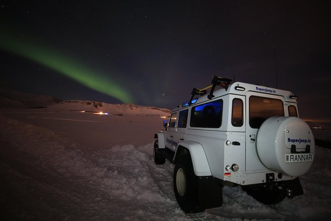 Private Guided Superjeep Northern Lights Hunt - Weather decides more than the driver does