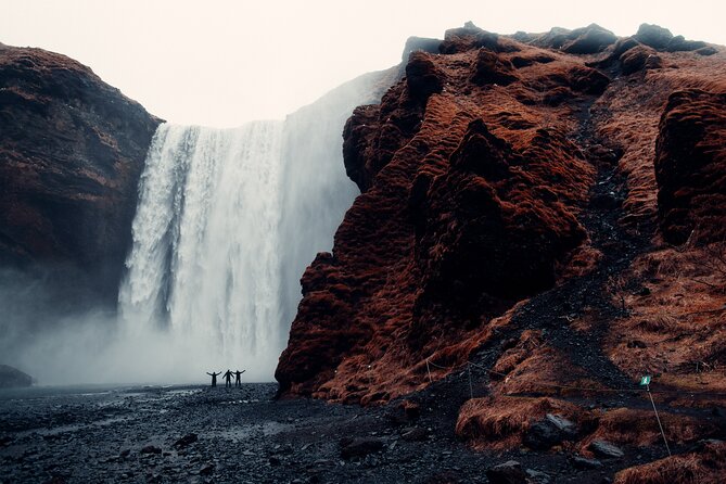 Private South Coast Tour of Iceland Including 6+ Main Attractions - Skogafoss: power, spray, and a climb