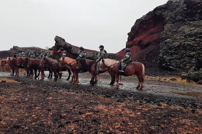 Red Lava Horse Riding Tour From Reykjavik - Learning the tölt on an Icelandic horse