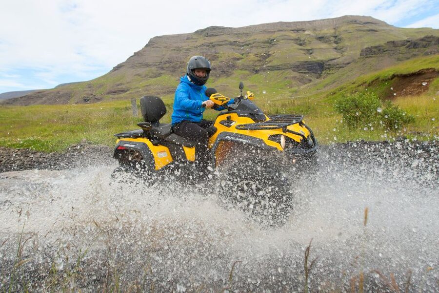 Reykjavik: ATV Ride & Whale Watching Boat Tour - One morning, two very different Iceland outings