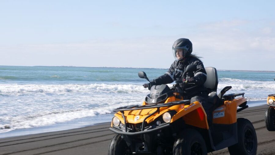 Reykjavík: Black Sand Beach 2-Hour ATV Adventure - Riding across Black Sand Beach