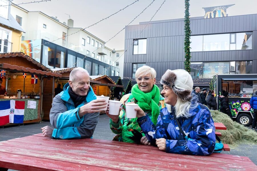 Reykjavik: Christmas Food Tour with Tastings and Drinks - The Little Christmas Store and local gift