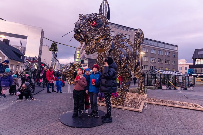 Reykjavik Christmas Walking Tour - Lækjartorg and the Christmas Cat