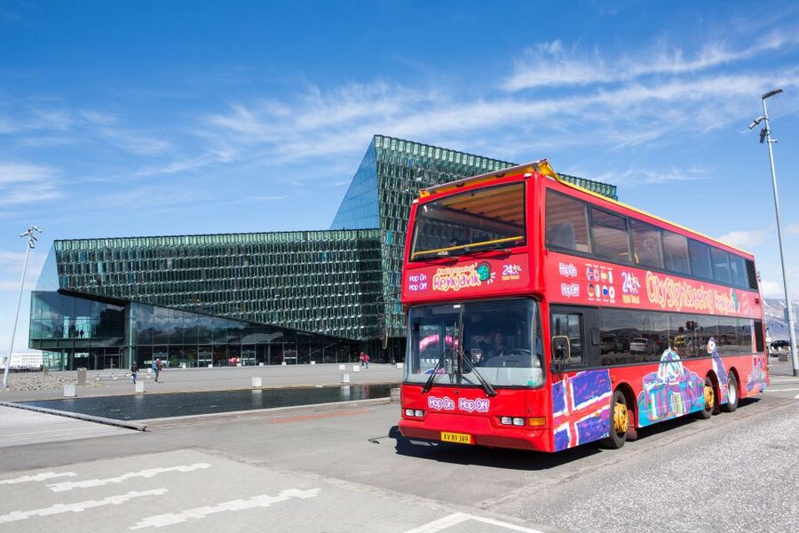 Reykjavik: City Sightseeing Hop-On Hop-Off Bus Tour - Harpa and the Old Harbour: the strongest starting point