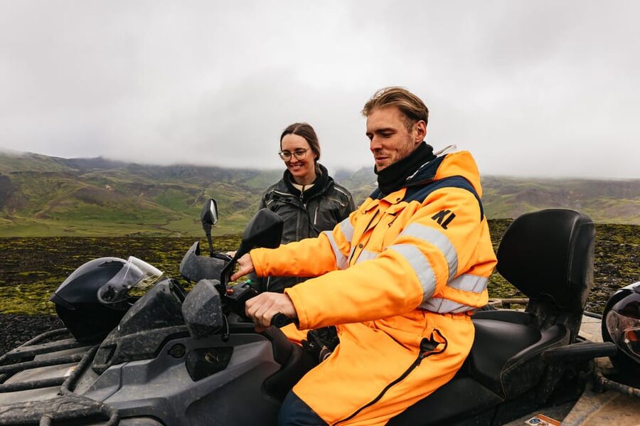 Reykjavik: Countryside Guided ATV Tour with Transfers - The summit view over Reykjavik