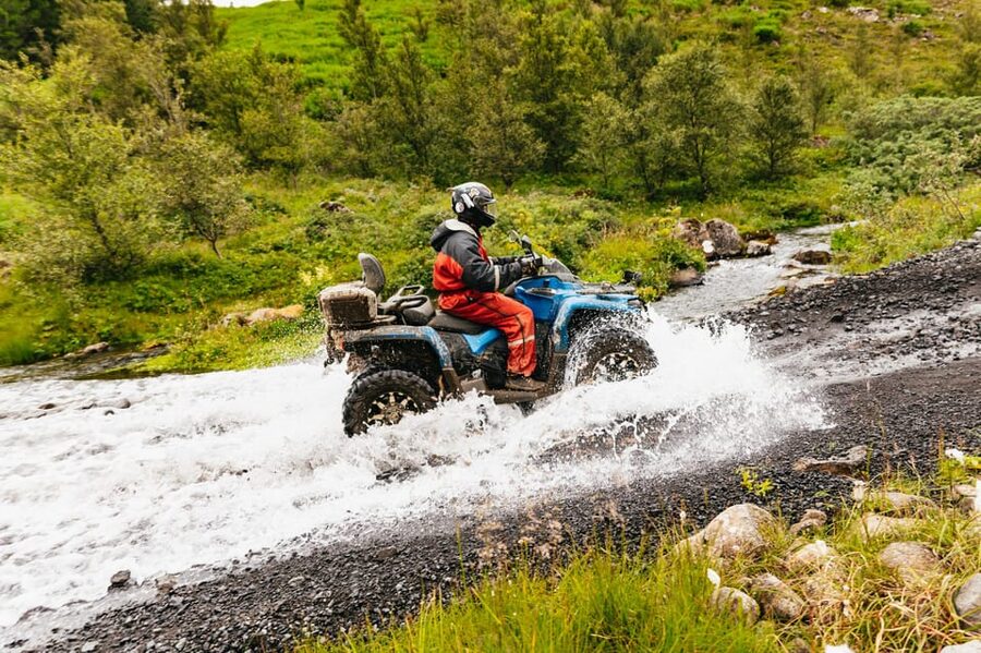 Reykjavik: Countryside Guided ATV Tour with Transfers - Learning the ATV before the trail