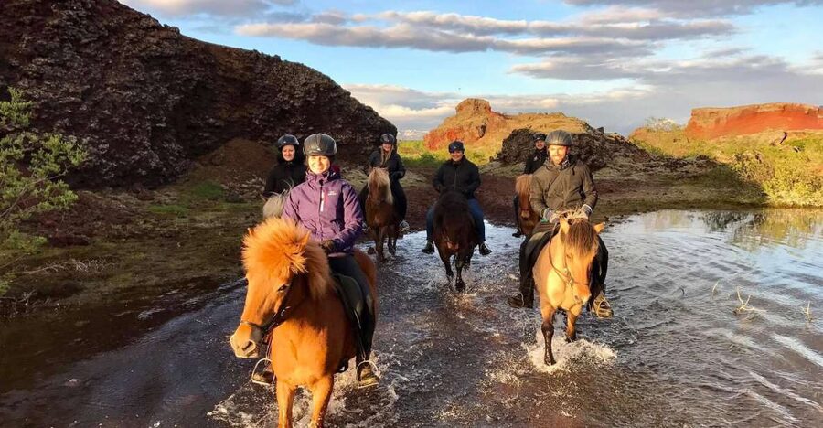 Reykjavik: Evening Sleipnir Horse Riding Tour with Pickup - Why this evening ride feels different from a standard stable outing