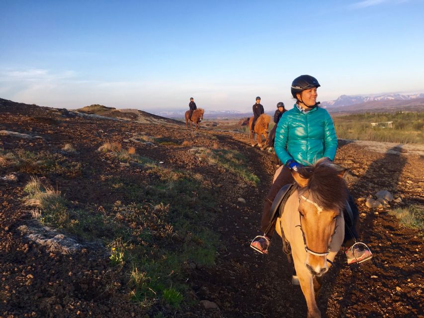 Reykjavik: Evening Sleipnir Horse Riding Tour with Pickup - Green trails through Hólmsheiði and Stallion Valley
