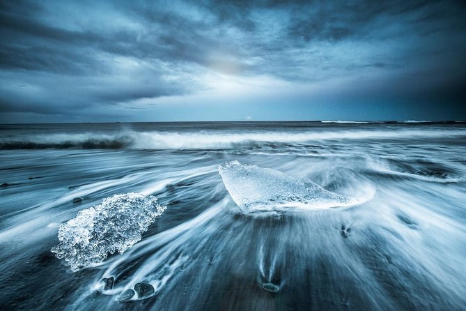 Reykjavik: Glacier Lagoon, Diamond Beach & South Coast Day Tour - Seljalandsfoss closes the day