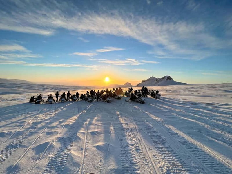 Reykjavík: Glacier Snowmobile and Hot Springs with Pickup - Key points to know before booking