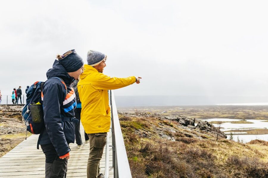 Reykjavik: Golden Circle, Crater & Blue Lagoon Minibus Tour - Geysir and Strokkur: the dependable show