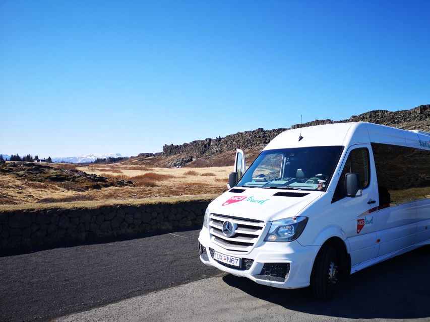 Reykjavik: Golden Circle, Kerid Crater, & Blue Lagoon Tour - Kerid Crater adds a volcanic change of color