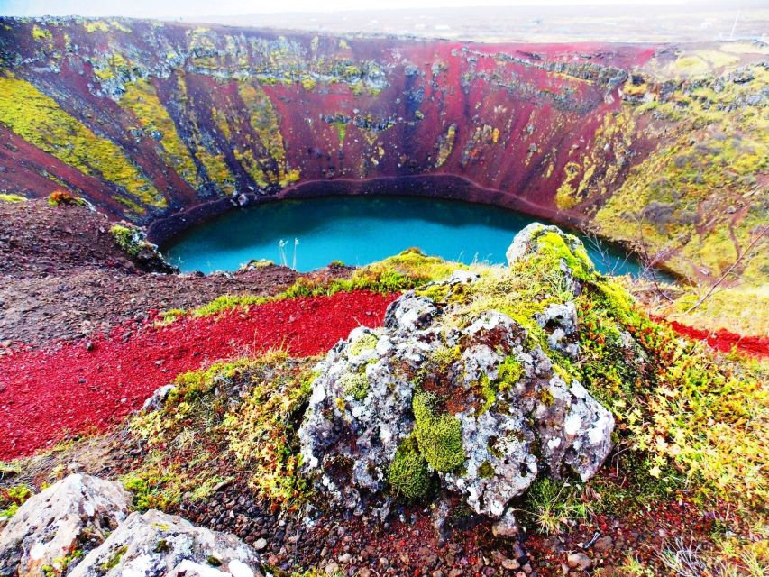 Reykjavik: Golden Circle, Tomato Farm and Kerið Crater Tour - Efstidalur Farm and the ice cream beside the cows