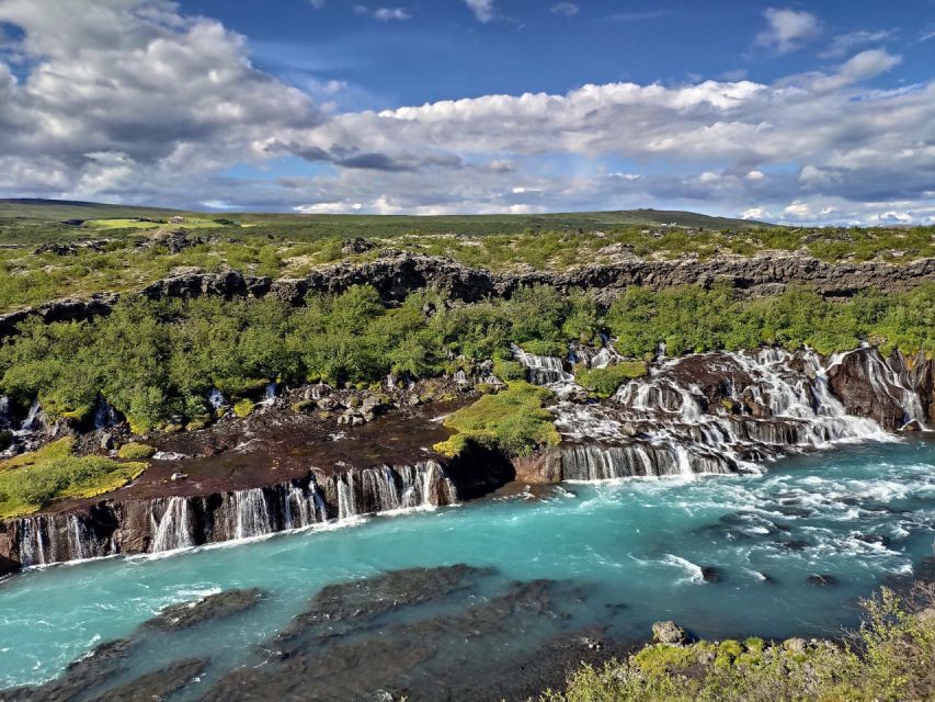 Reykjavik: Lava Cave, Hot Springs, and Waterfalls Tour - Glanni Waterfall begins the route into Borgarfjörður