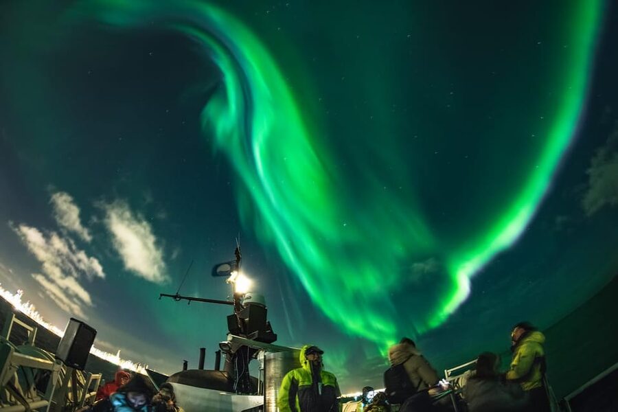Reykjavik: Northern Lights Guided Boat Tour with Photos - Setting Sail From Reykjavik Old Harbour