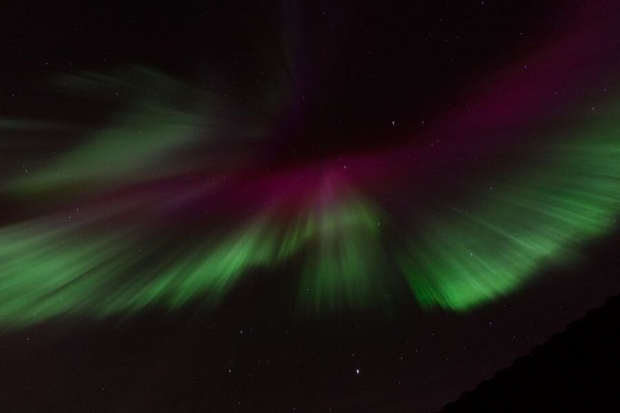 Reykjavik: Northern Lights Motor Yacht Cruise - Waiting for the aurora on deck