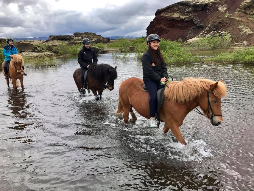Reykjavik: Small-Group Horse Volcano Riding Tour with Pickup - Riding through Hólsmheiði forest