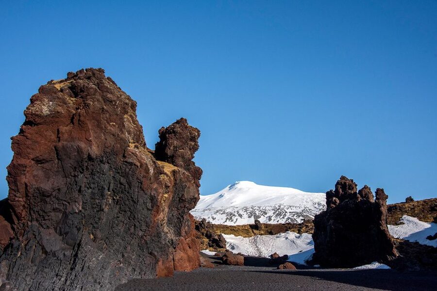Reykjavik: Snaefellsnes & Mt. Kirkjufell Guided Minibus Tour - Londrangar’s sea stacks and open views