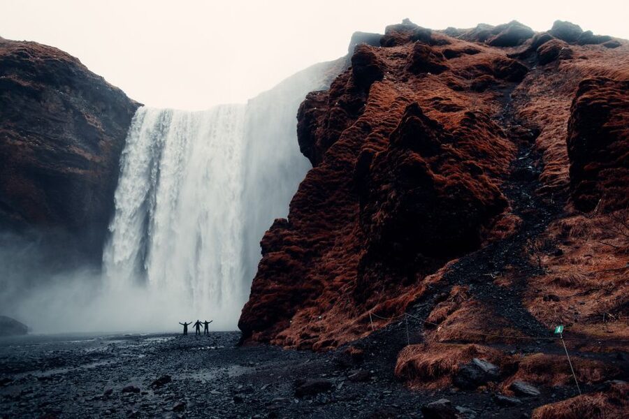 Reykjavik: South Coast Private Guided Day Tour - Skógafoss, the powerful first waterfall