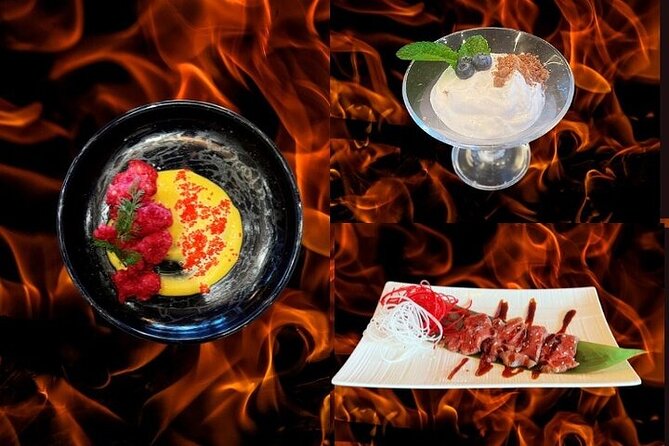 Reykjavik Teppanyaki 7 Course Menu and Fire Show with Cocktail - How much of a fire show should you expect?