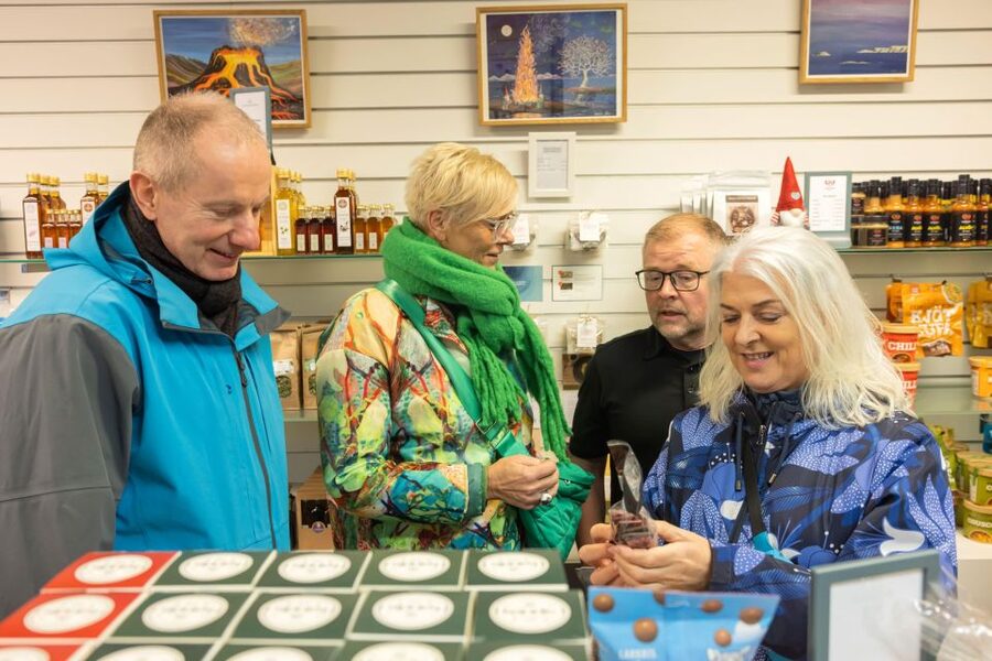Reykjavik: The Icelandic Sweet Tooth Tour - Meeting at the stone pillars in Ingólfur Square
