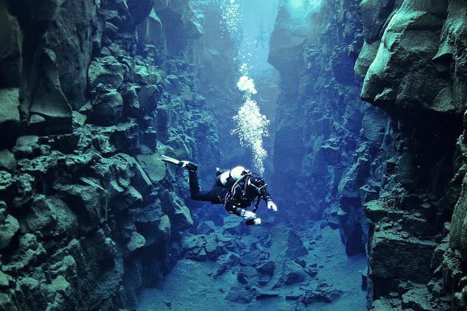 Silfra: Diving Between Tectonic Plates and Pick Up from Reykjavik - A short walk to the Silfra entry point