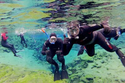 Silfra Drysuit Snorkeling with Free Photos – Meet on Location