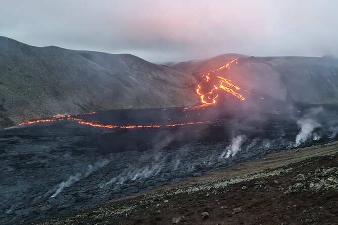 Small Group Volcano Hike with a Professional Geologist - The climb to the crater viewpoint