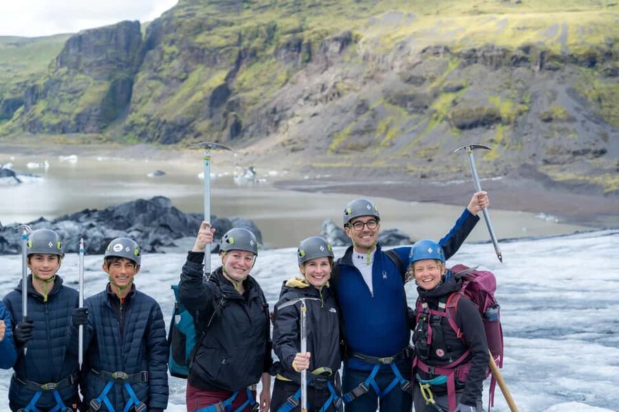 South Coast, Glacier Hike and Northern Lights Winter Tour - Seljalandsfoss and the walk behind the water