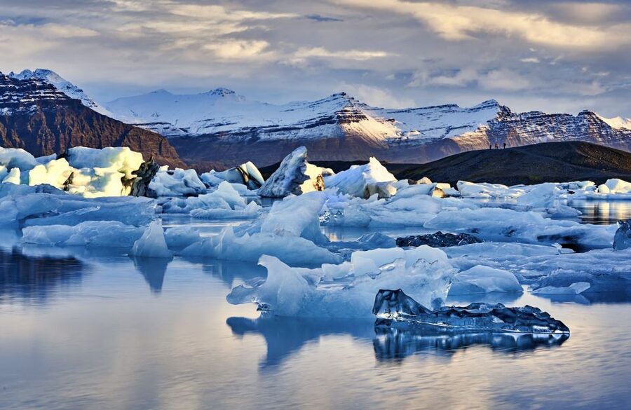 South Coast Iceland: 2-Day Blue Ice Cave & Jokulsarlon Tour - Entering a blue ice cave