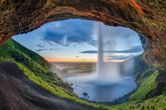 South Coast - Private - Skogafoss: broad, powerful, and easy to appreciate