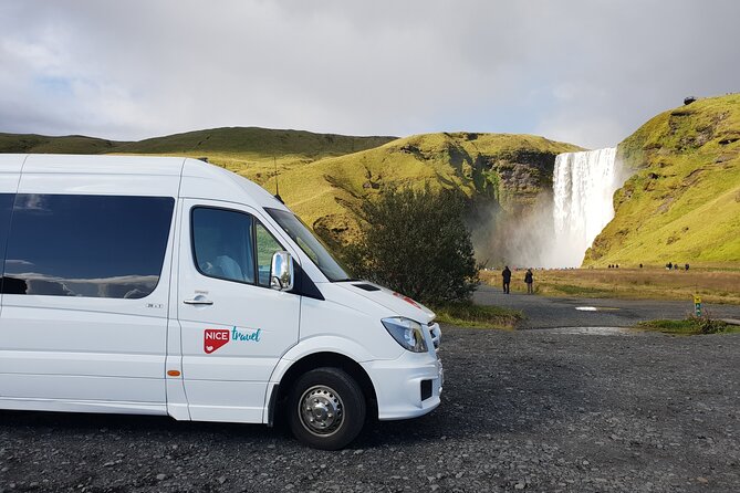 South Coast Waterfall, Black Beach, Glacier Adventure Small Group - Reynisfjara Beach: black sand and powerful surf