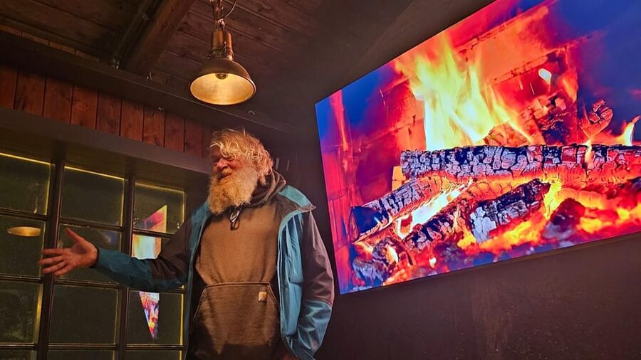 The Icelandic Storyteller - Entering the baðstofa in central Reykjavik