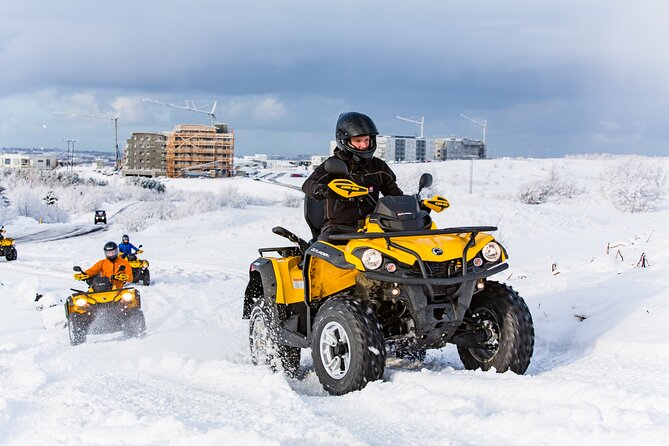 Twin Peaks ATV Iceland Adventure from Reykjavik - Riding beyond Reykjavik on a mountain ATV