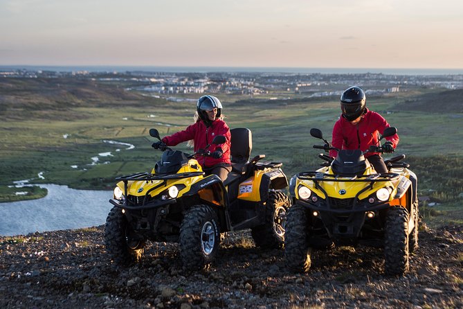 Twin Peaks ATV Iceland Adventure from Reykjavik - Getting suited up for Icelandic weather