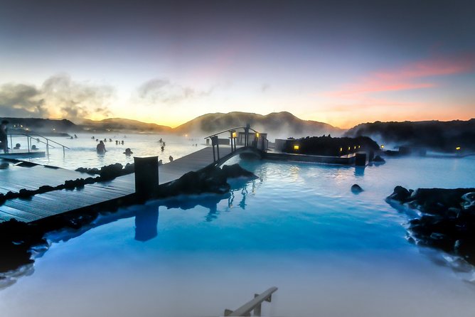 Unique bathing in an Icelandic hot springs at the Blue Lagoon - The first soak in milky geothermal water