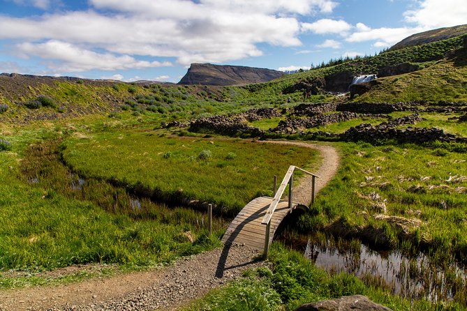 Unique West Iceland and Krauma SPA tour by minibus - Reykholt and the old pool of Snorri Sturluson