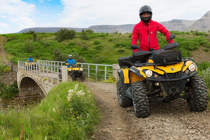 Volcanic Springs ATV adventure from Reykjavik - Mosfellsbaer Valley and the geothermal steam vents